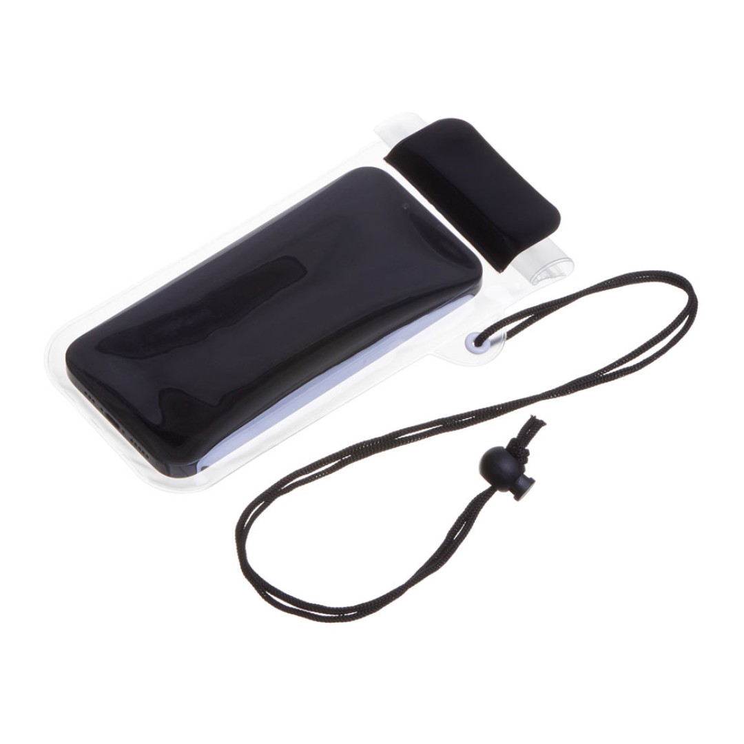 Влагостойкий чехол "Repel", черный/прозрачный