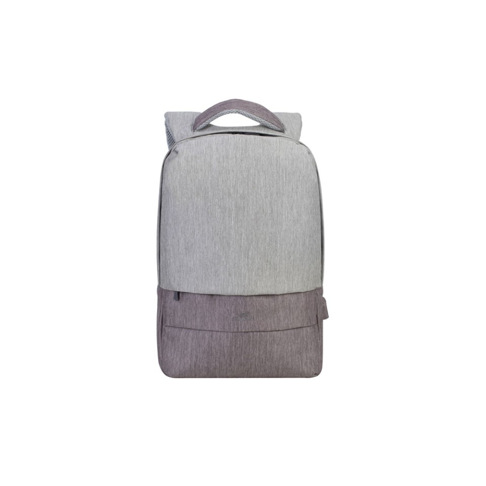 RIVACASE 7562 grey/mocha рюкзак для ноутбука 15.6", серый/кофейный