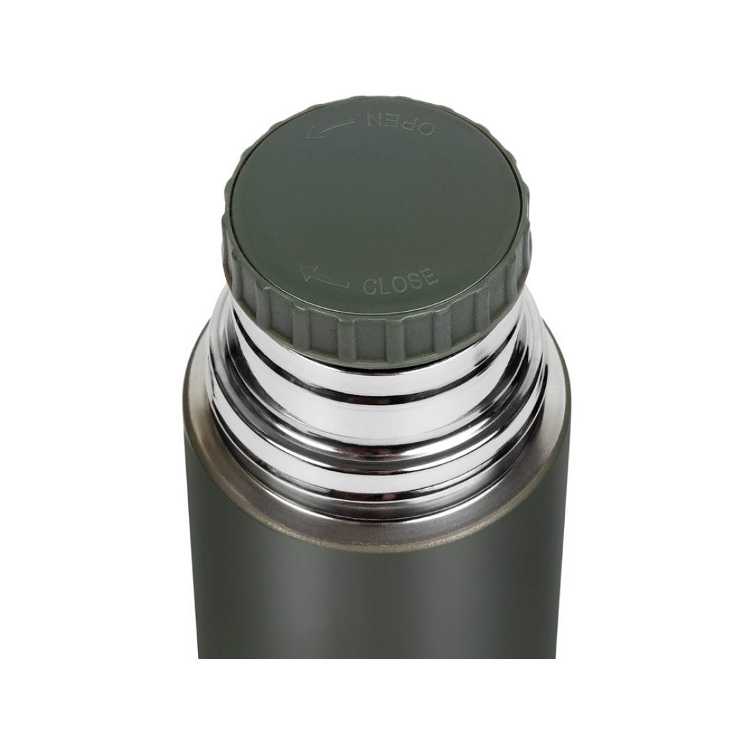 Термос Relaxika 101 (0,5 литра), хаки (без лого)