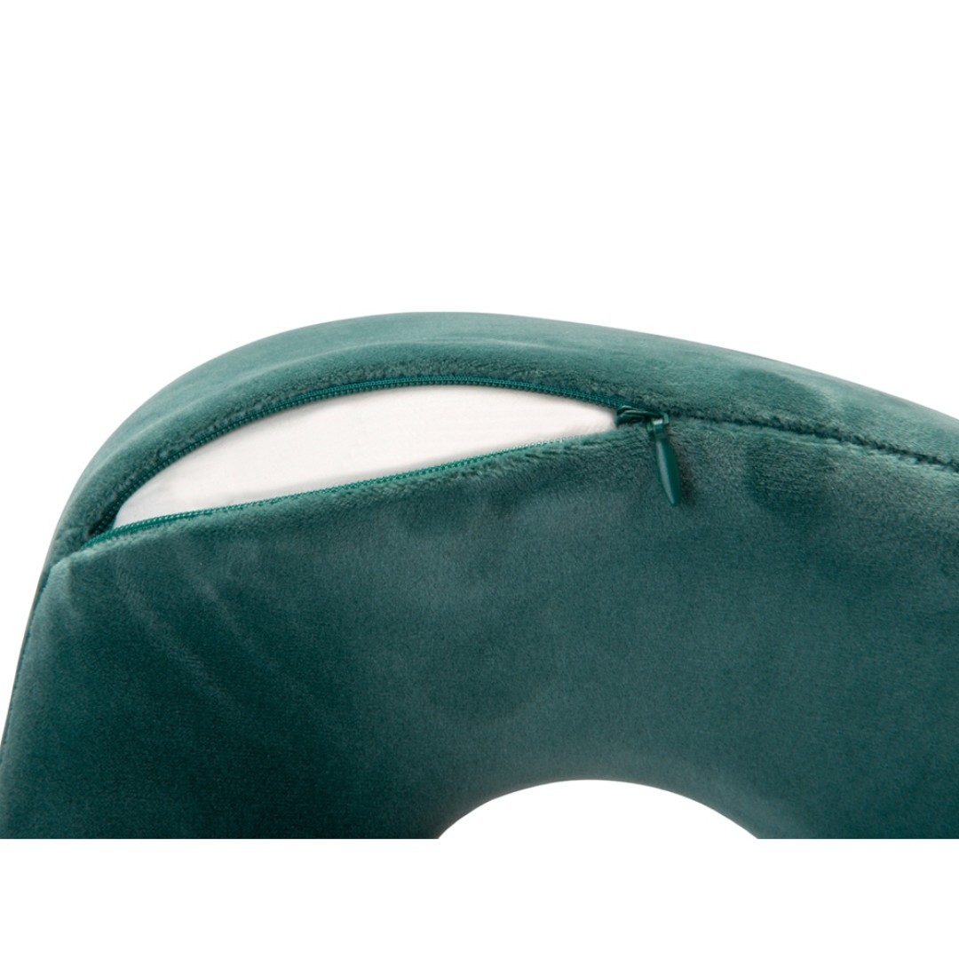 Подушка Dream с эффектом памяти, с кармашком, морская волна