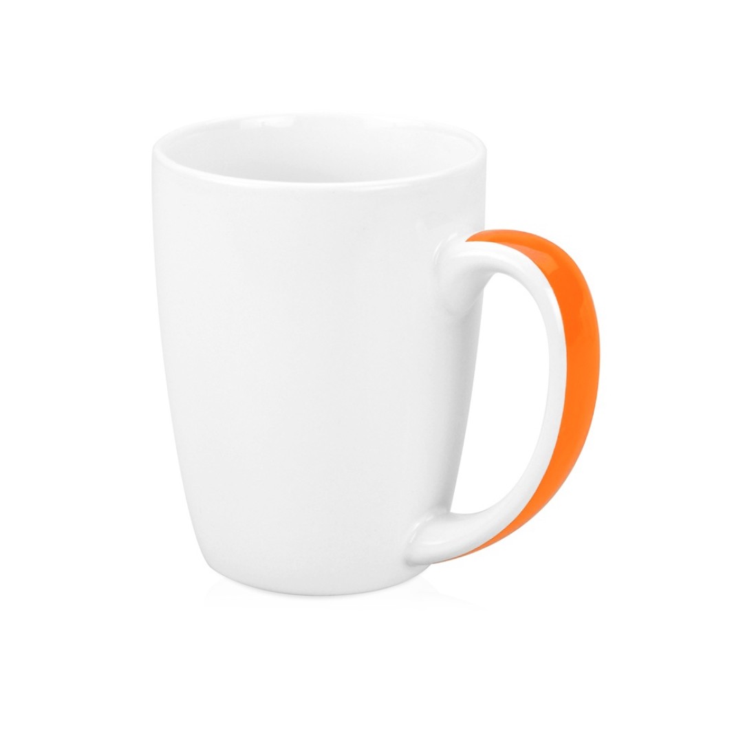 Кружка "Good Day" 320мл, белый/оранжевый
