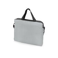 Конференц сумка для документов "Congress", серый/черный (P)