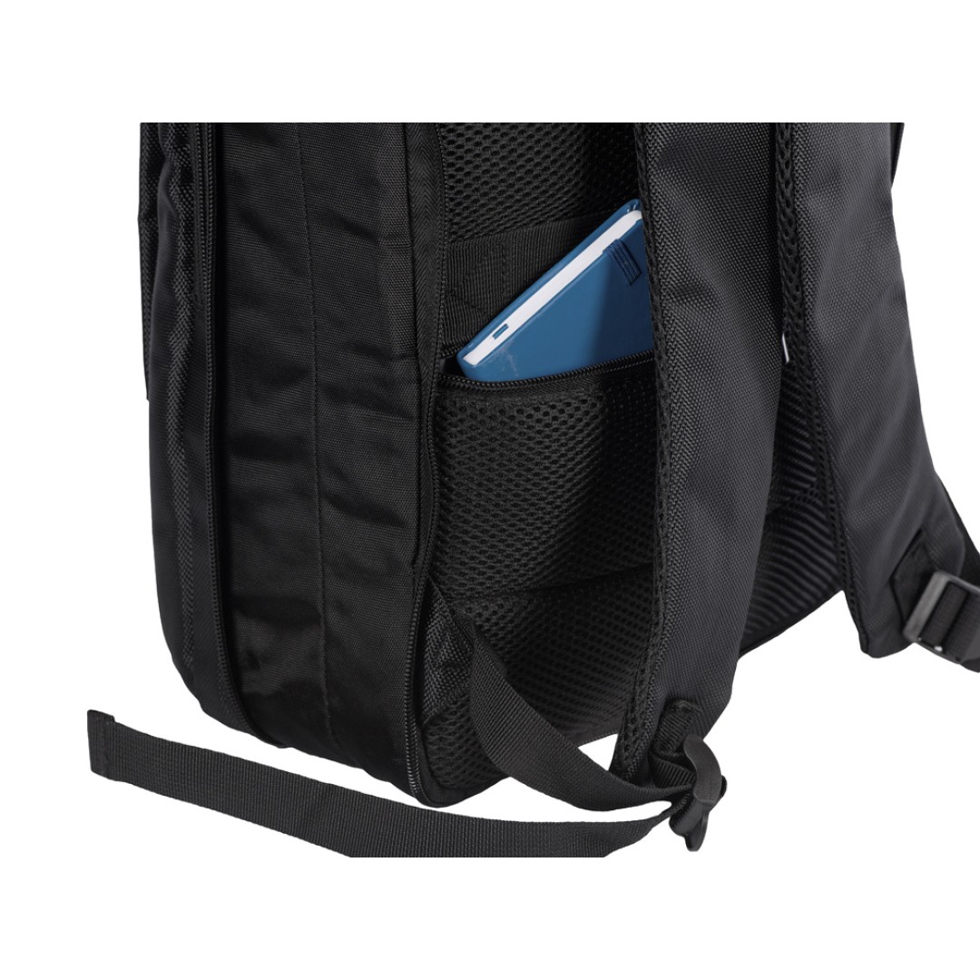 Расширяющийся рюкзак Slimbag для ноутбука 15,6", черный