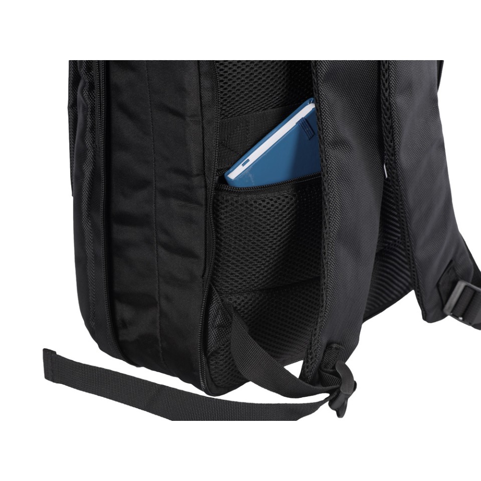 Расширяющийся рюкзак Slimbag для ноутбука 15,6", черный