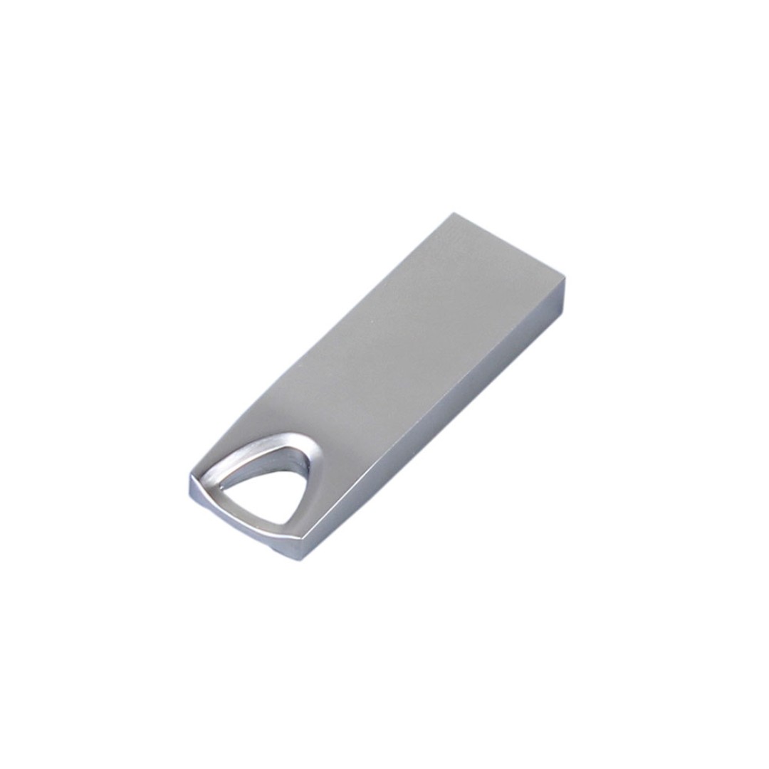 USB 2.0-флешка на 4 Гб с мини чипом, компактный дизайн, стильное отверстие для цепочки