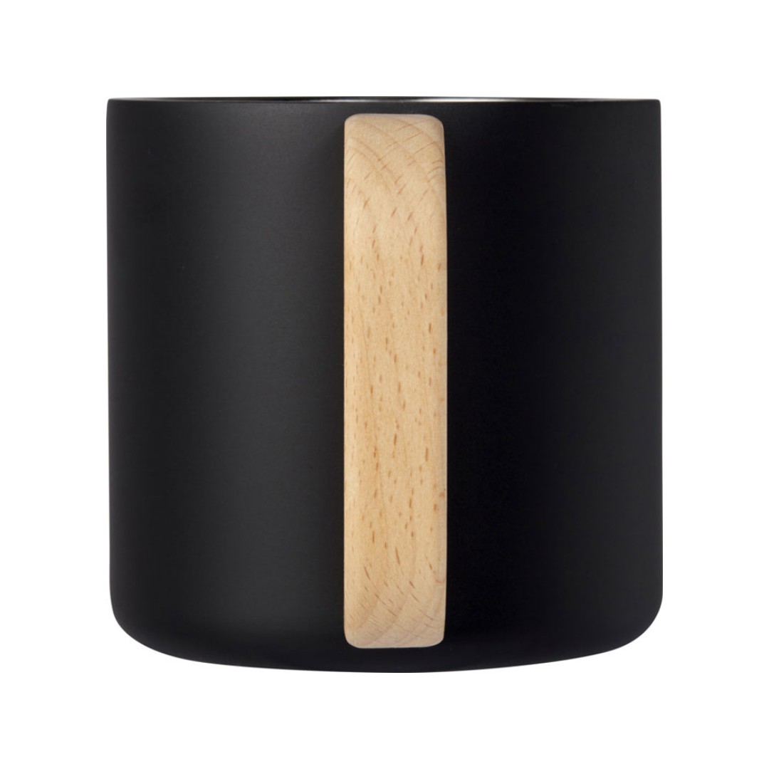 Кружка Bjorn объемом 360 мл с медной вакуумной изоляцией, сплошной черный