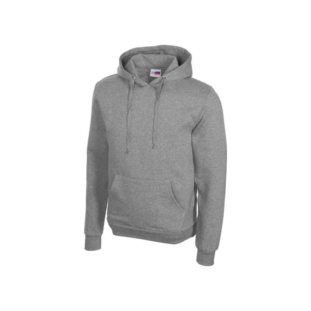 Толстовка с капюшоном "Amsterdam" мужская, серый меланж
