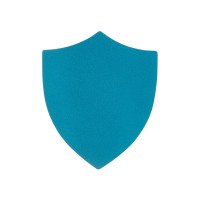 ПАТЧ ЩИТ nubuk (голубой) 6,6 х 5,5 см