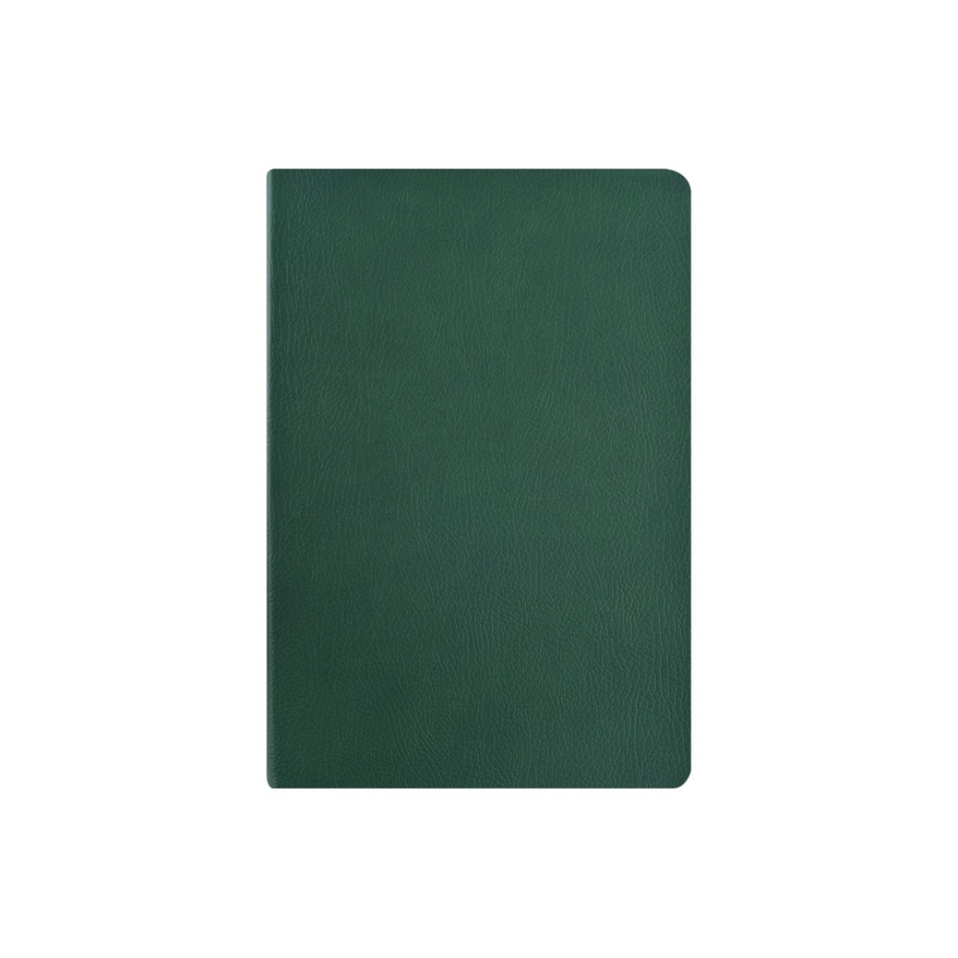 Ежедневник недатированный А5 "Megapolis Nappa Flex", зеленый