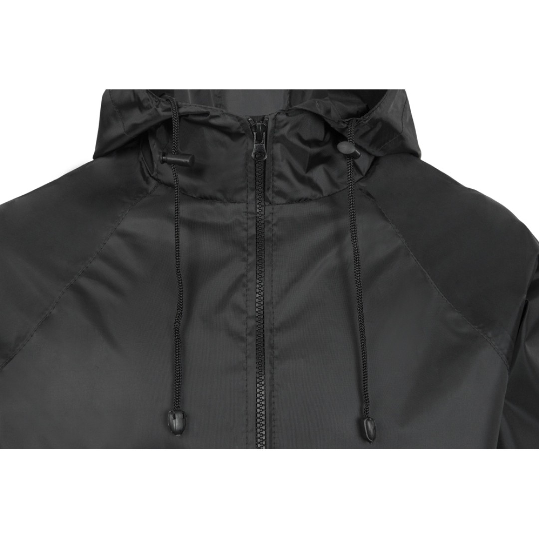 Дождевик «Parka» унисекс, черный