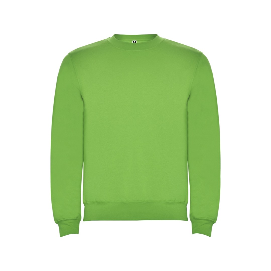 Свитшот с начесом "Clasica" детский, зеленое яблоко
