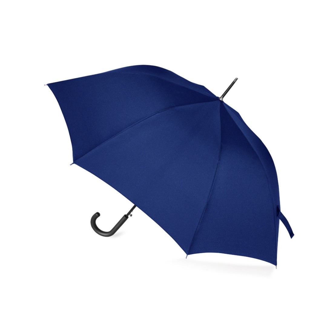 Зонт-трость "Wind", полуавтомат, темно-синий
