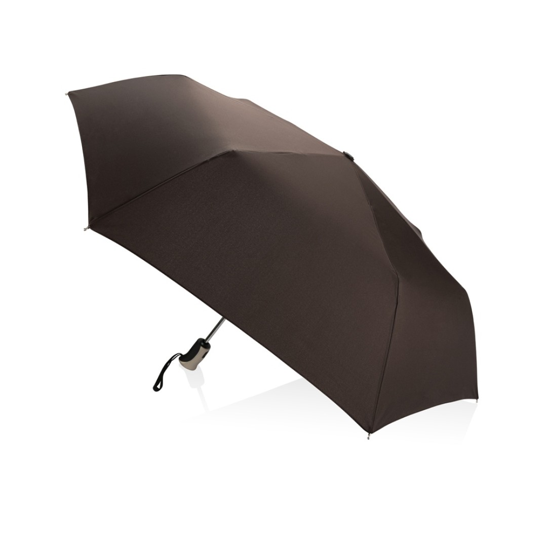 Зонт складной "Оупен". Voyager, коричневый
