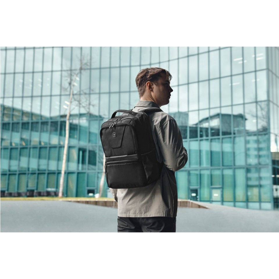 Рюкзак WENGER XE Resist 16", черный, переработанный ПЭТ/Полиэстер, 30х20х44 см, 23 л.