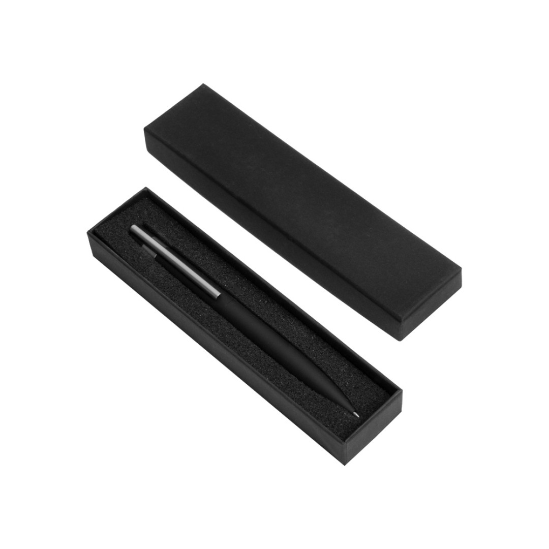 Шариковая металлическая ручка "Matteo", черный