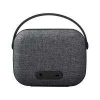 Динамик Bluetooth с тканым материалом, черный