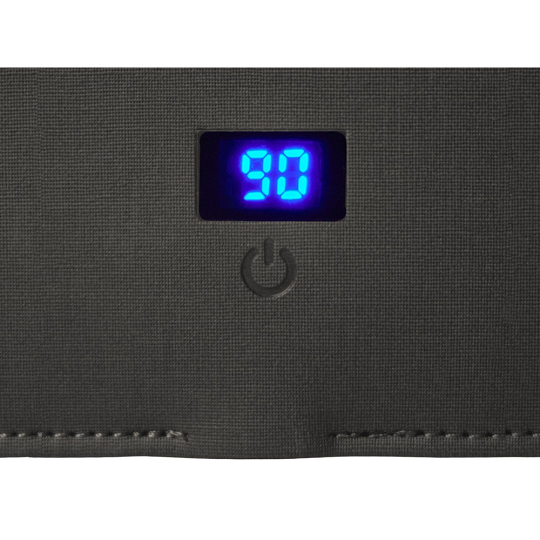 Подарочный набор металлическая ручка и блокнот А5 "Twilight"  со светящимся логотипом и пауэрбэнком