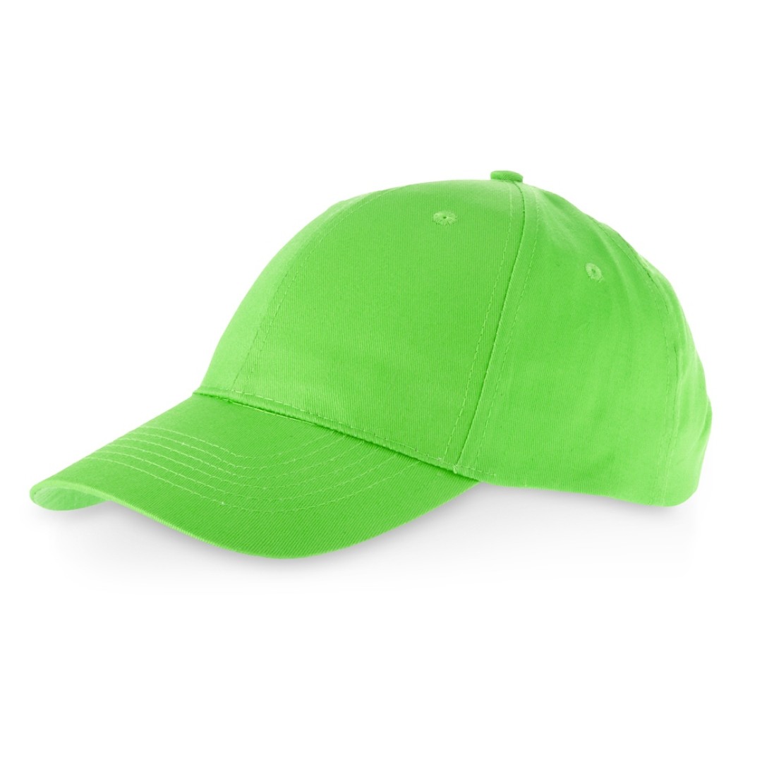 Бейсболка "Detroit" 6-ти панельная, зеленое яблоко