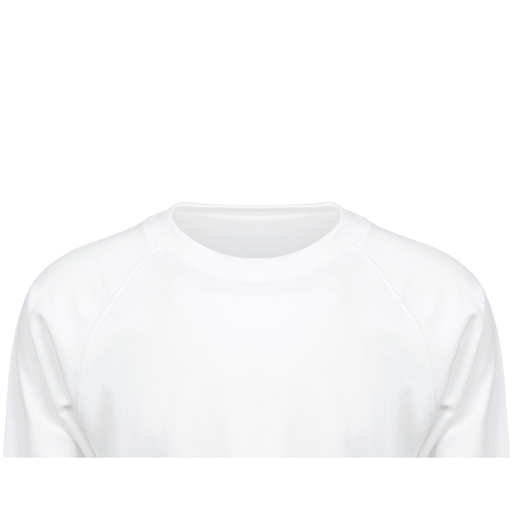 Свитшот оверсайз с рукавом реглан «Belgrade», унисекс, белый