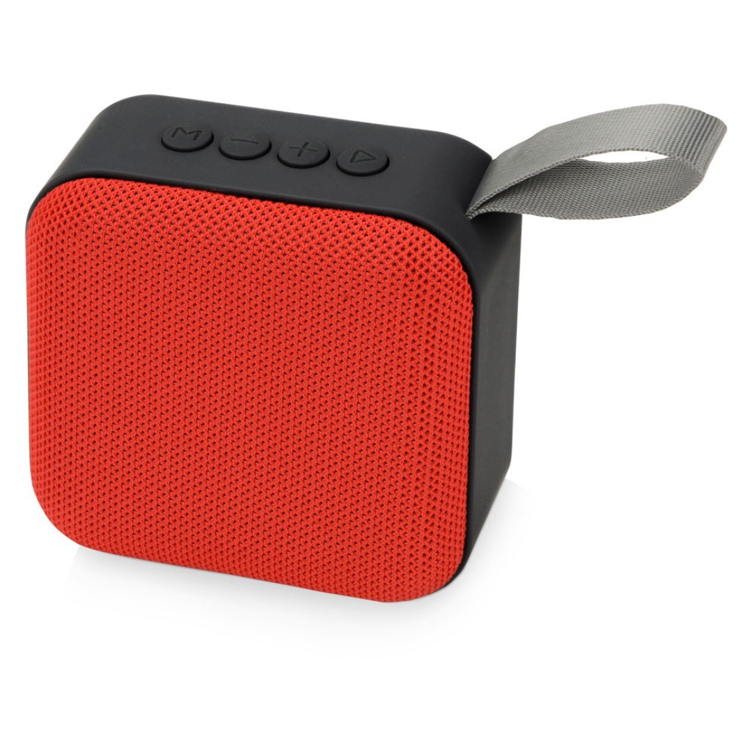 Портативная колонка «Otto», красный/черный (Р)