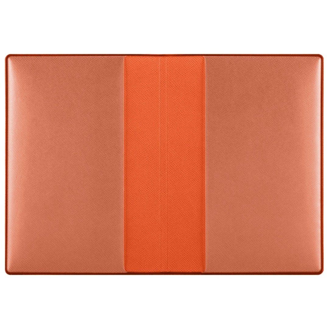 Классическая обложка для паспорта "Favor", оранжевая