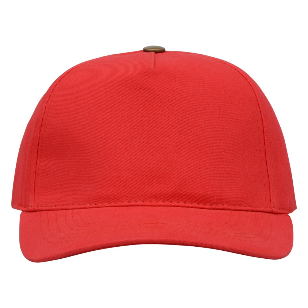 Бейсболка "New York" 5-ти панельная, красный