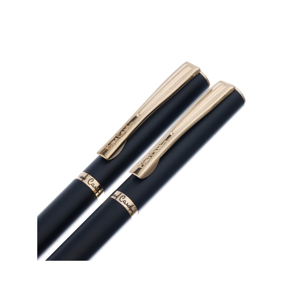Набор Pierre Cardin PEN&PEN: ручка шариковая + роллер. Цвет - черный. Упаковка Е.
