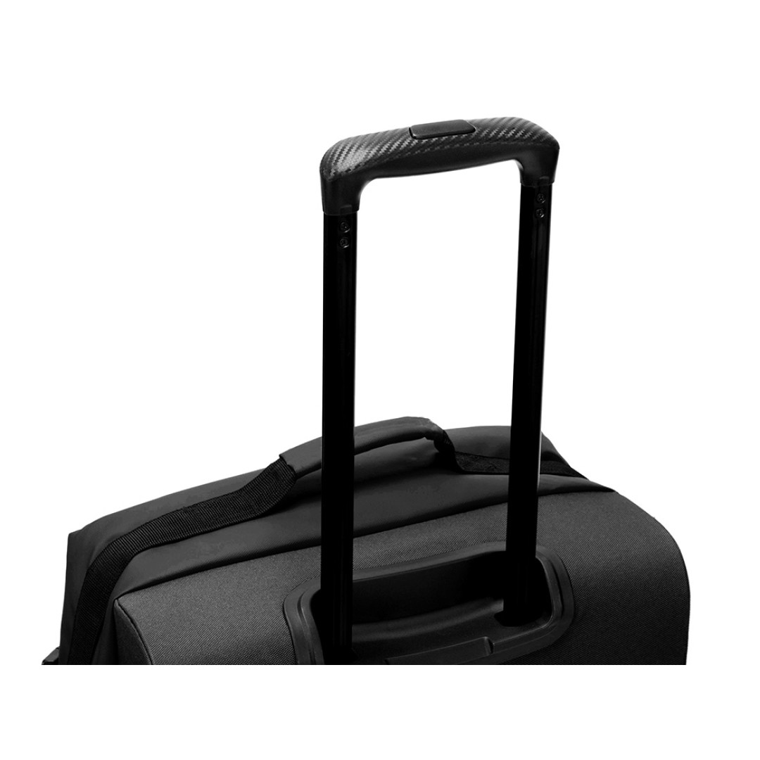 Сумка на колесах TORBER Mobi, чёрный, полиэстер 900D с PU покрытием, 60 х 38 х 25,5 см, 57 л