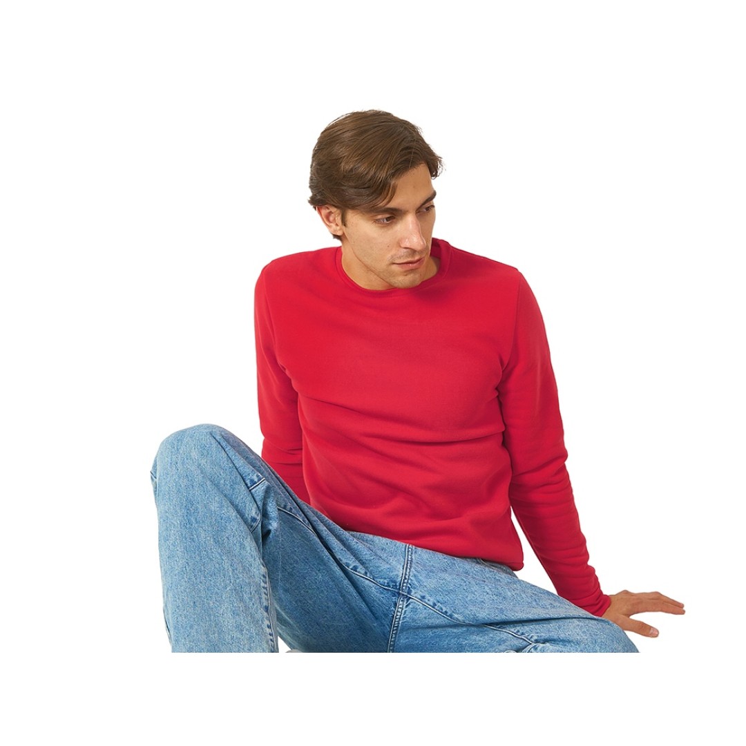 Толстовка промо "London" мужская, красный