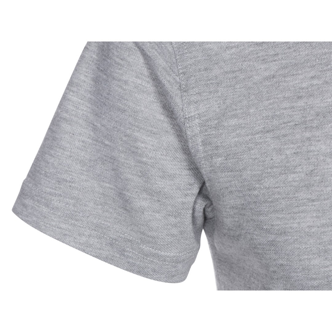 Рубашка поло "First 2.0" мужская, серый меланж