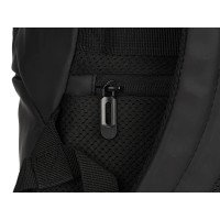 Рюкзак Glam для ноутбука 15'' из мягкой экокожи, черный