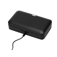 УФ-стерилизатор c функцией беспроводной зарядки "Sector", Evolt, черный