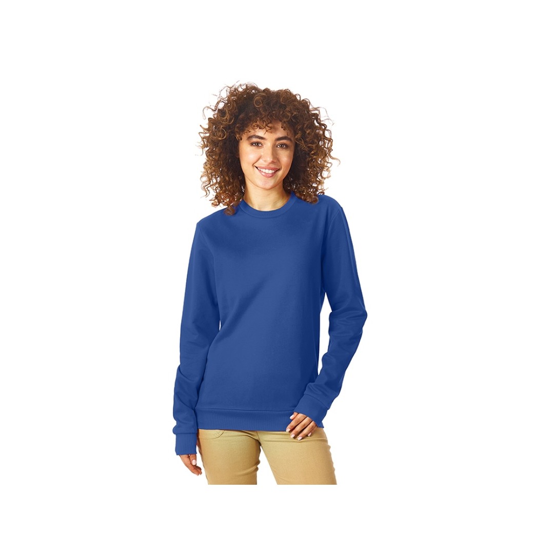 Свитшот "Motion" унисекс с начесом, классический синий