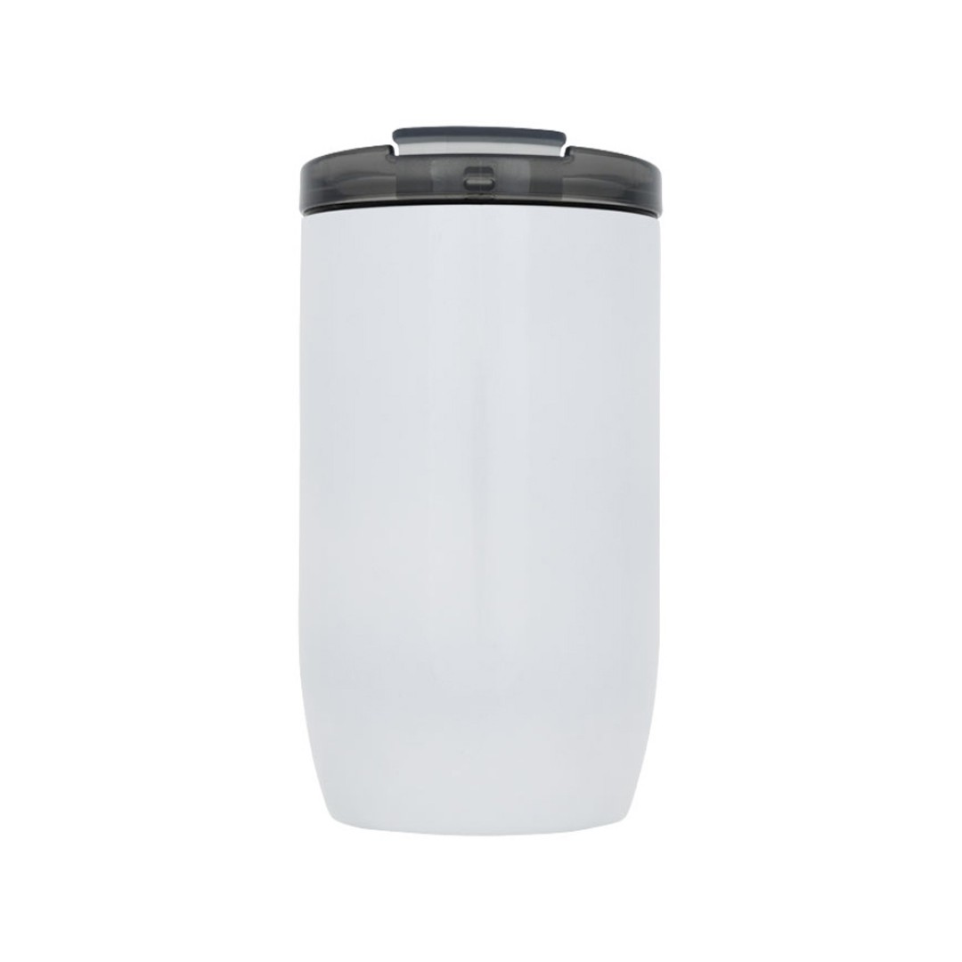 Герметичный термостакан Lagom 380 мл с медной вакуумной изоляцией, белый