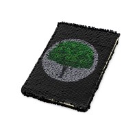 Блокнот с пайетками «Fashion», черный