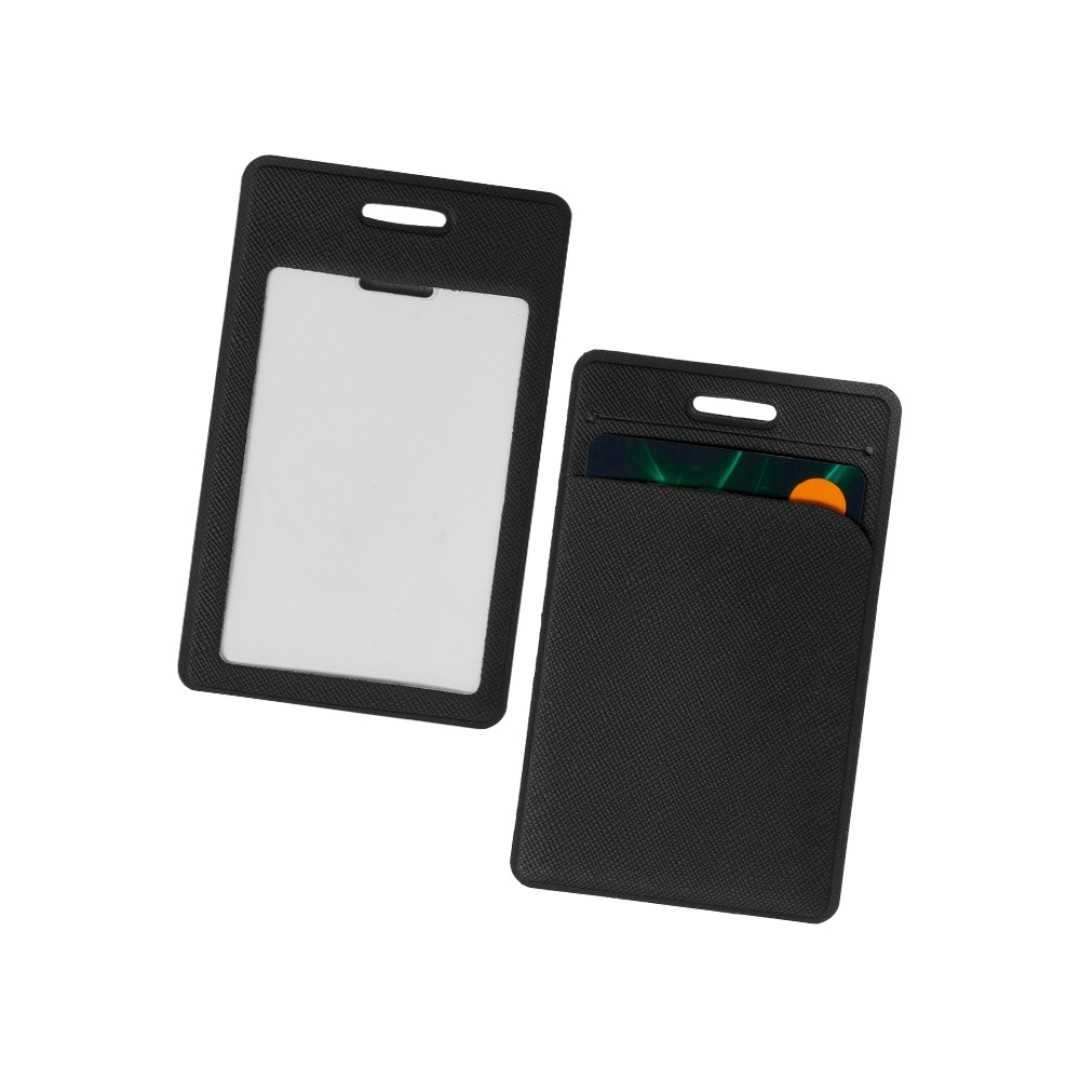 Карман вертикальный с дополнительным отделением "Favor", черный