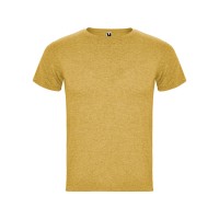 Футболка "Fox" мужская, горчичный меланж