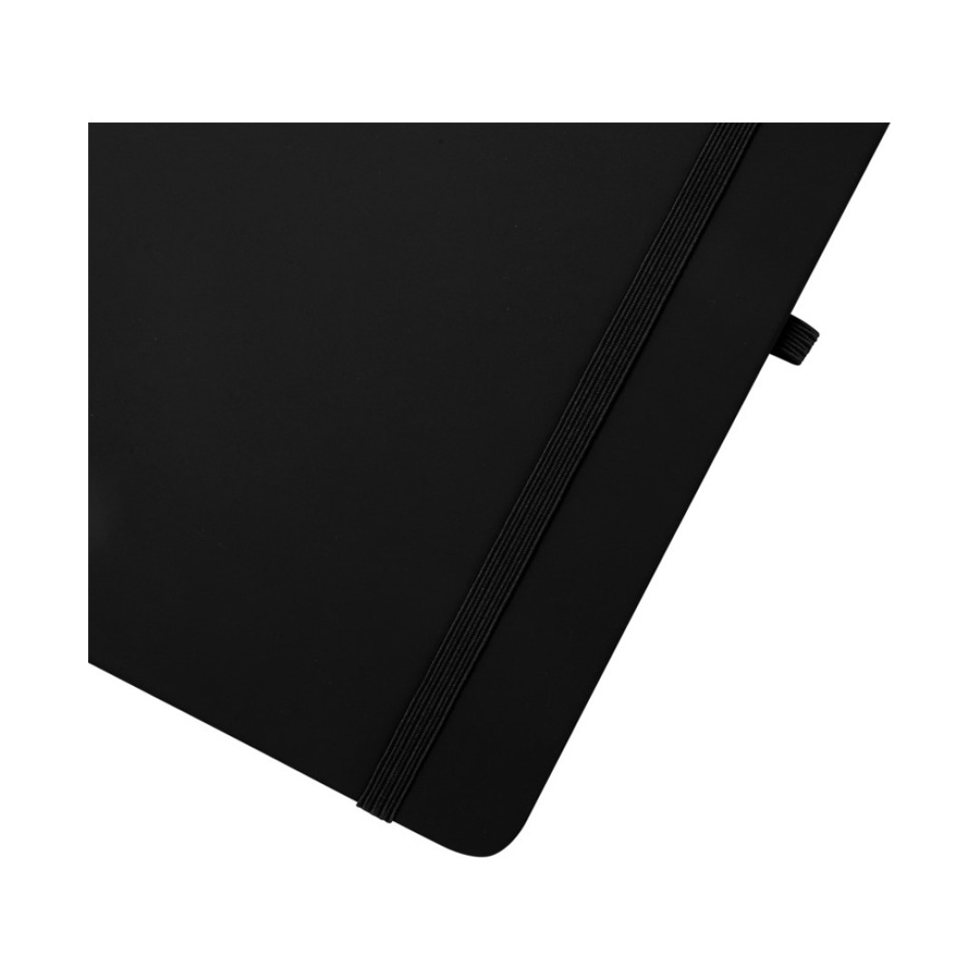 Блокнот Spectrum Plus формата A6 в твердой обложке - сплошной черный