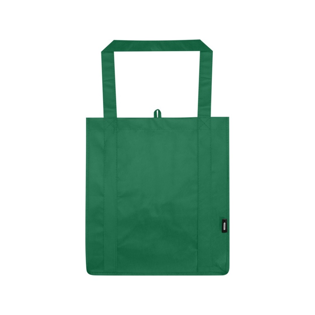 Liberty эко-сумка с прочным днищем объемом 6 л из нетканого материала, переработанного по стандарту GRS, зеленый