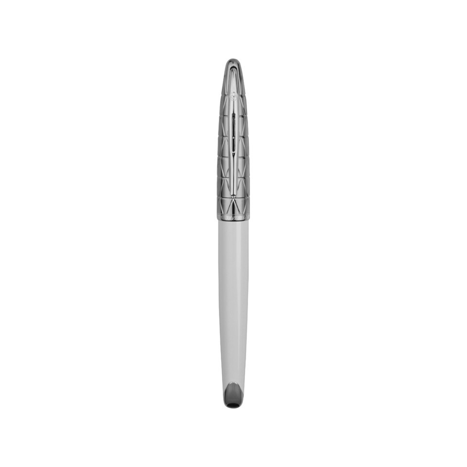 Ручка-роллер Waterman Carene, цвет: Contemporary white ST, стержень: Fblck
