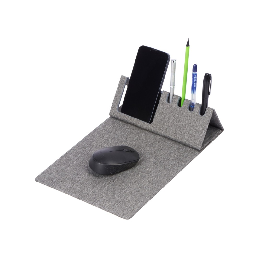 Коврик для мыши "Formo "из нетканого переработанного материала RPET, серый (P)