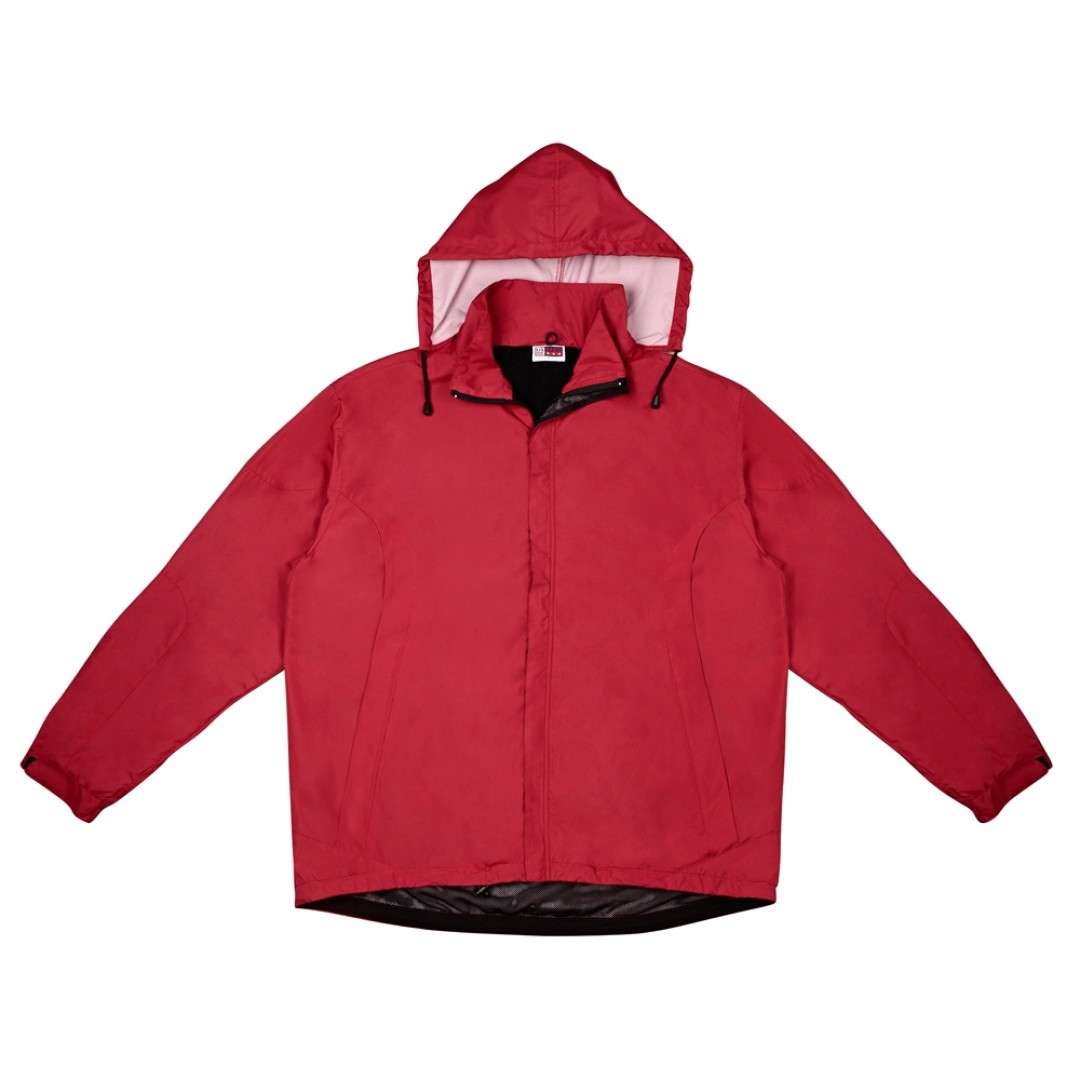 Куртка мужская с капюшоном "Wind", красный