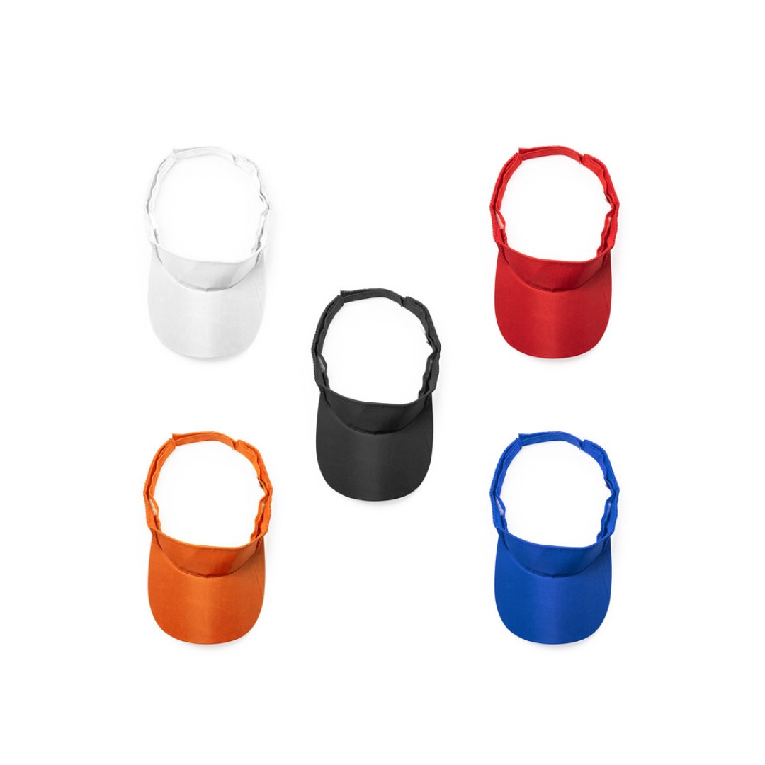 Козырек WIZER из мягкой микрофибры, красный