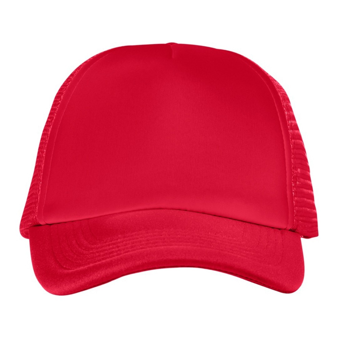 Бейсболка "Trucker", красный