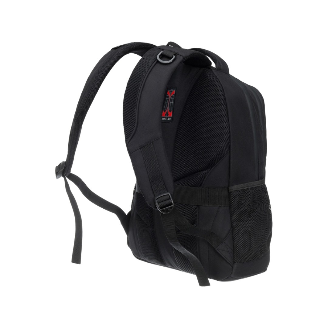 Рюкзак TORBER ROCKIT с отделением для ноутбука 15", чёрный, полиэстер, 34 х 16,5 х 47 см, 24 л