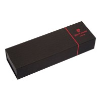 Ручка шариковая Pierre Cardin GAMME Classic с поворотным механизмом, черный матовый/серебро