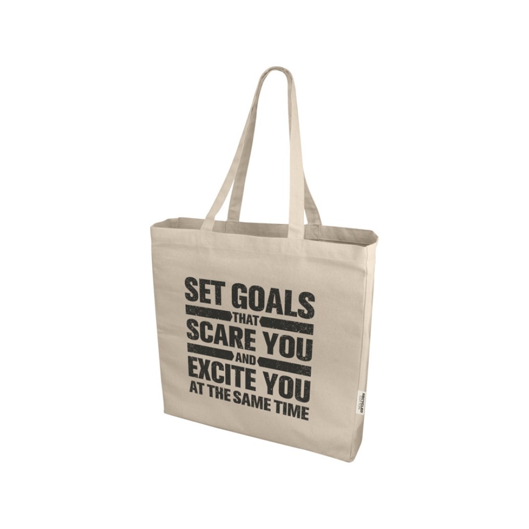 Odessa эко-сумка из переработанных материалов 220 г/м2 - Натуральный