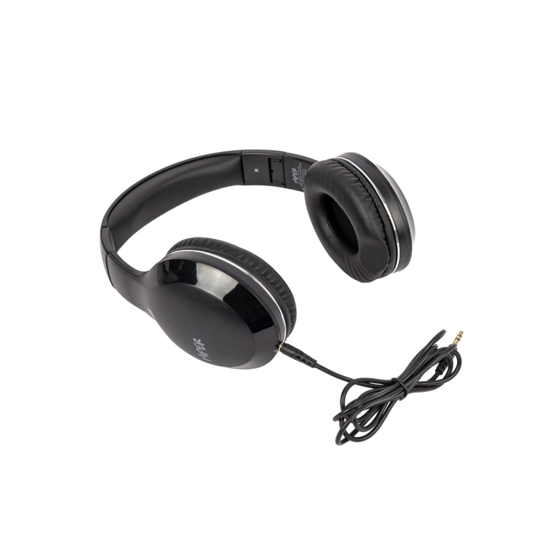HIPER Наушники накладные WIRED CASUAL BLACK HTW-OV1 (Р)