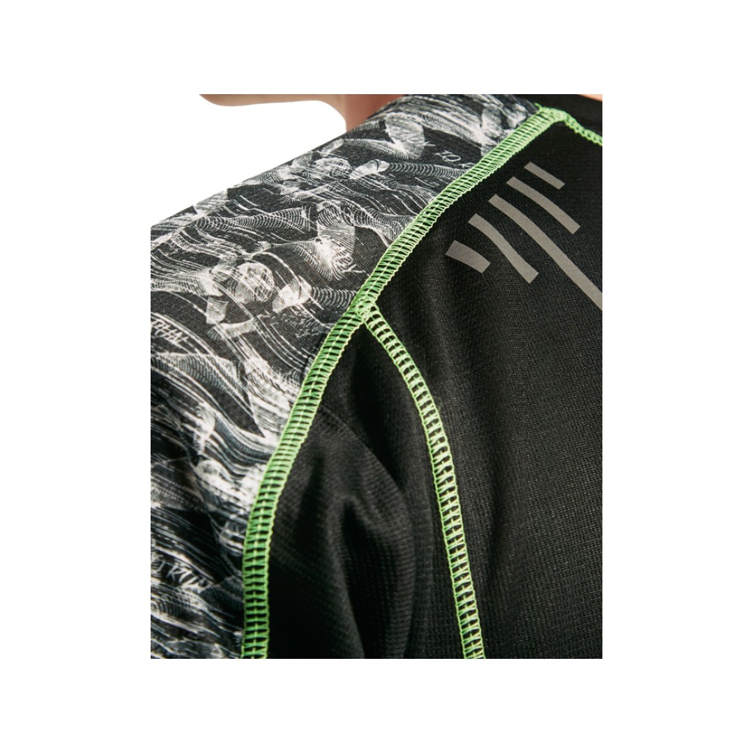 Спортивная футболка "Sochi" мужская, принтованый черный