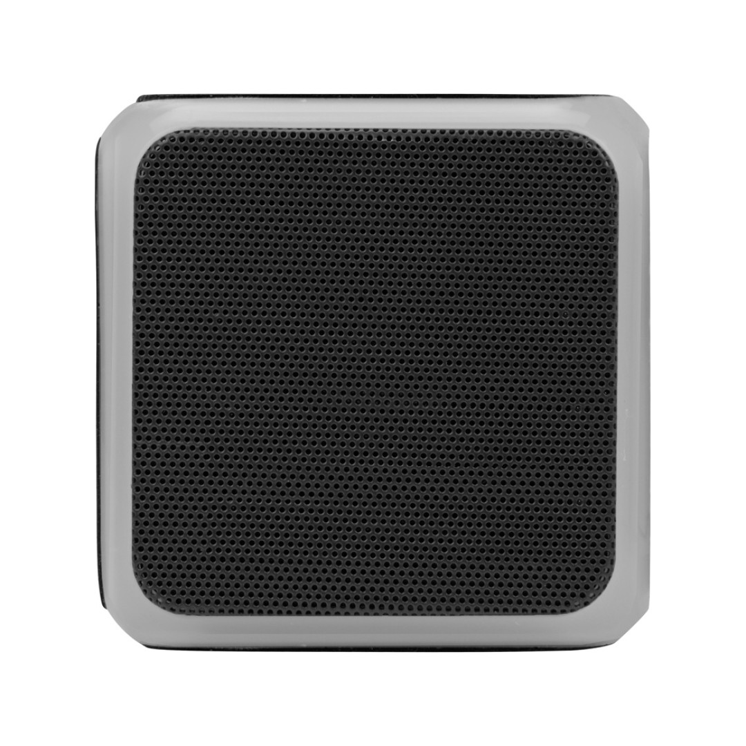 Портативная колонка «Cube» с подсветкой, черный